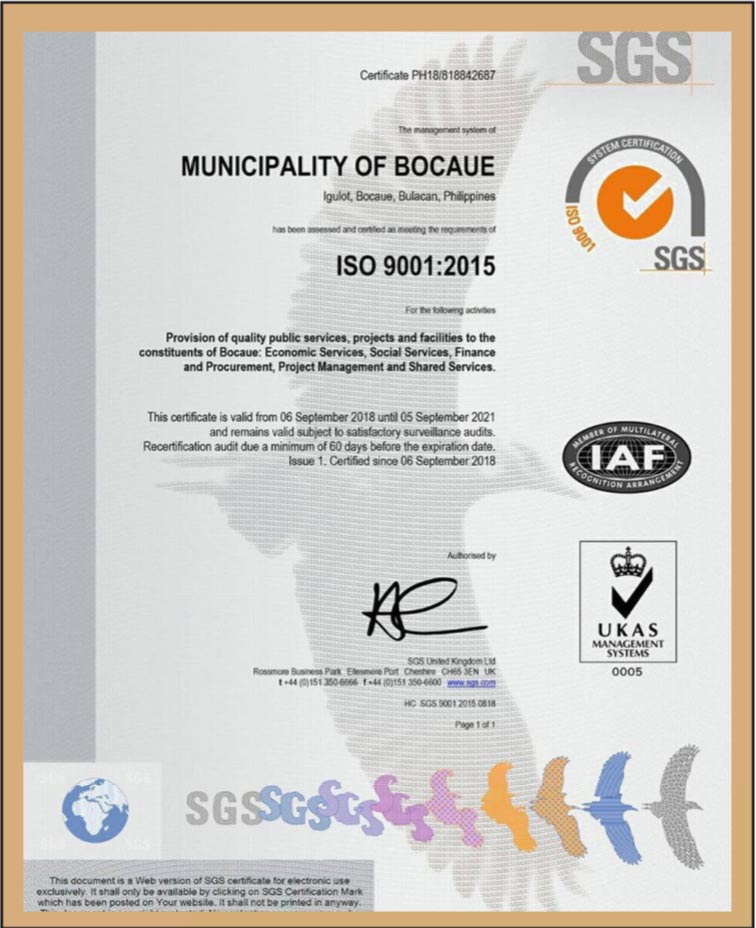 Bocaue, pang-international!